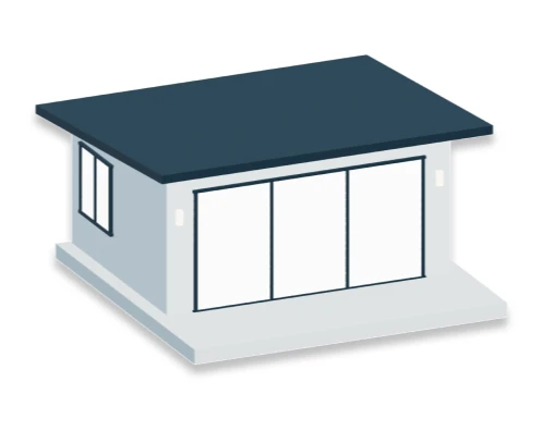 Lodge type 2, 3D render